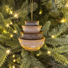 Load image into Gallery viewer, Butterprint Pyrex Bowls Ornament