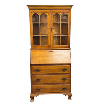 Load image into Gallery viewer, Wooden Secretary Hutch