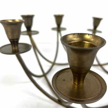 Load image into Gallery viewer, Brass Candleholder Centerpiece