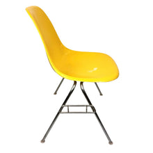 Load image into Gallery viewer, Modern Yellow Fiberglass Shell Chair
