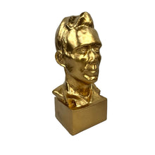 Load image into Gallery viewer, Gold Man Bust