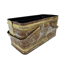 Load image into Gallery viewer, Antique Tin Bread Box