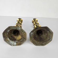 Load image into Gallery viewer, Brass Candleholders