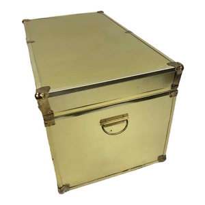 Gold Trunk Coffee Table