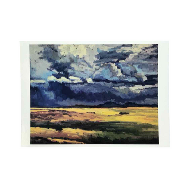 Clouded Texas Landscape Card