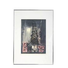 Load image into Gallery viewer, Oil Rig Painting Print