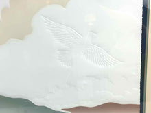 Load image into Gallery viewer, Embossed Bird &amp; Clouds Print