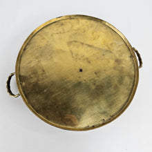 Load image into Gallery viewer, Brass Faux Bamboo Tray
