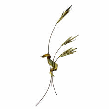 Load image into Gallery viewer, Brass Wheat Wall Hanging