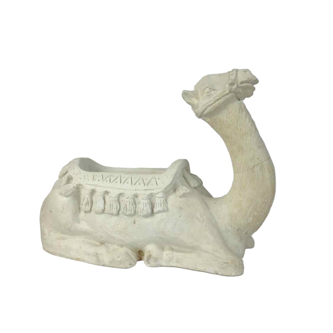 Chalkware Camel Planter