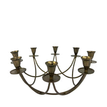 Load image into Gallery viewer, Brass Candleholder Centerpiece