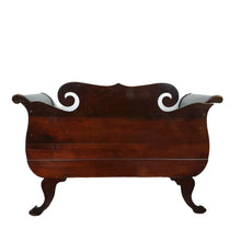 Load image into Gallery viewer, Antique settee new upholstery