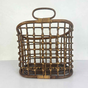 Bent Rattan Basket