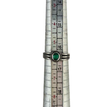 Load image into Gallery viewer, Malachite &amp; Sterling Ring