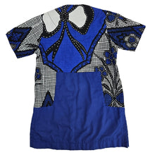 Load image into Gallery viewer, Blue Floral Tunic Shirt