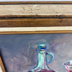 Wine Still Life Painting