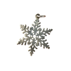 Sterling Snowflake Pendant