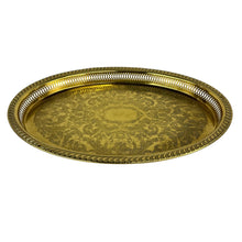 Load image into Gallery viewer, Gold Oval Tray