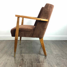 Load image into Gallery viewer, Velvet Wooden Chair