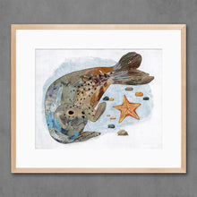 Load image into Gallery viewer, Let's Play - Seal Signed Print