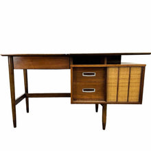 Load image into Gallery viewer, Modern Walnut Floating Desk