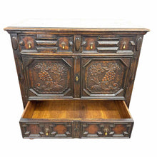 Load image into Gallery viewer, Antique Hand Carved Cupboard