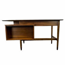 Load image into Gallery viewer, Modern Walnut Floating Desk