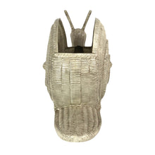 Load image into Gallery viewer, Wicker Snail Pottery Planter