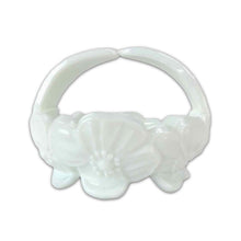 Load image into Gallery viewer, Milk Glass Flower Bowl