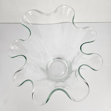 Load image into Gallery viewer, Large Glass Handkerchief Vase
