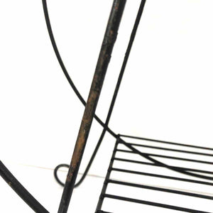 Black Wire Plant Stand