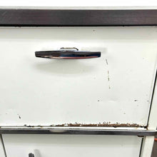 Load image into Gallery viewer, Metal 1940's Kitchen Cabinet