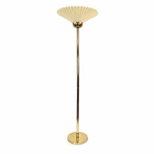 Load image into Gallery viewer, Gold &amp; Ivory Floor Lamp