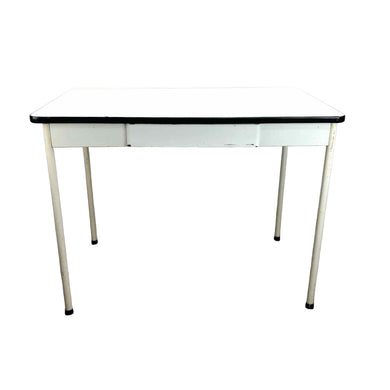 White Metal Table Desk