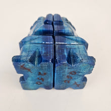 Load image into Gallery viewer, Blue Aztec Onyx Bookends