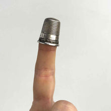 Load image into Gallery viewer, Sterling Silver Thimble