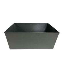 Load image into Gallery viewer, Gray Metal Bin