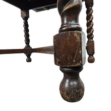 Load image into Gallery viewer, Draw Leaf Barley Twist Table