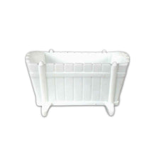 Load image into Gallery viewer, Milk Glass Baby Cradle