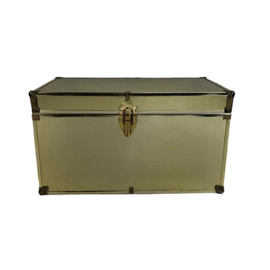 Gold Trunk Coffee Table