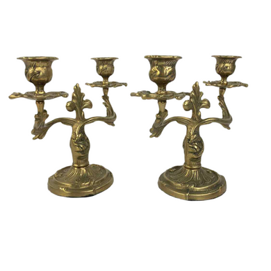 Brass Candleholders