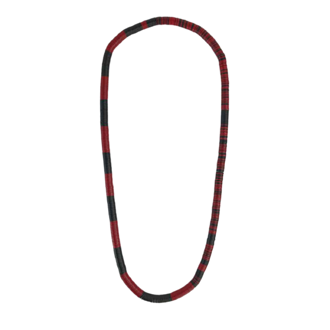 African Vinyl Record Beads