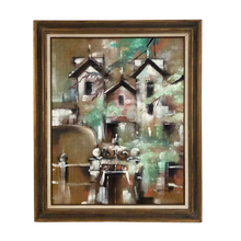 Load image into Gallery viewer, Abstract Houses Painting