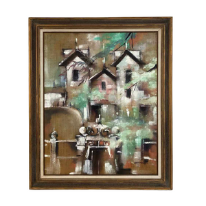 Abstract Houses Painting