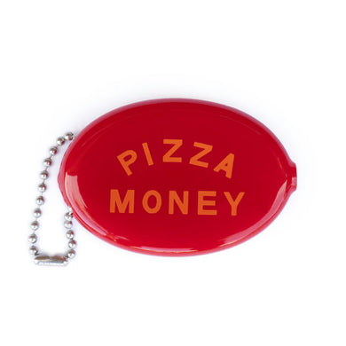 Pizza Money Pouch Keychain