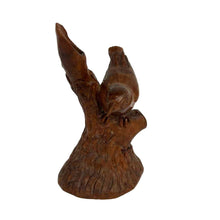 Load image into Gallery viewer, Carved Wooden Bird on Branch