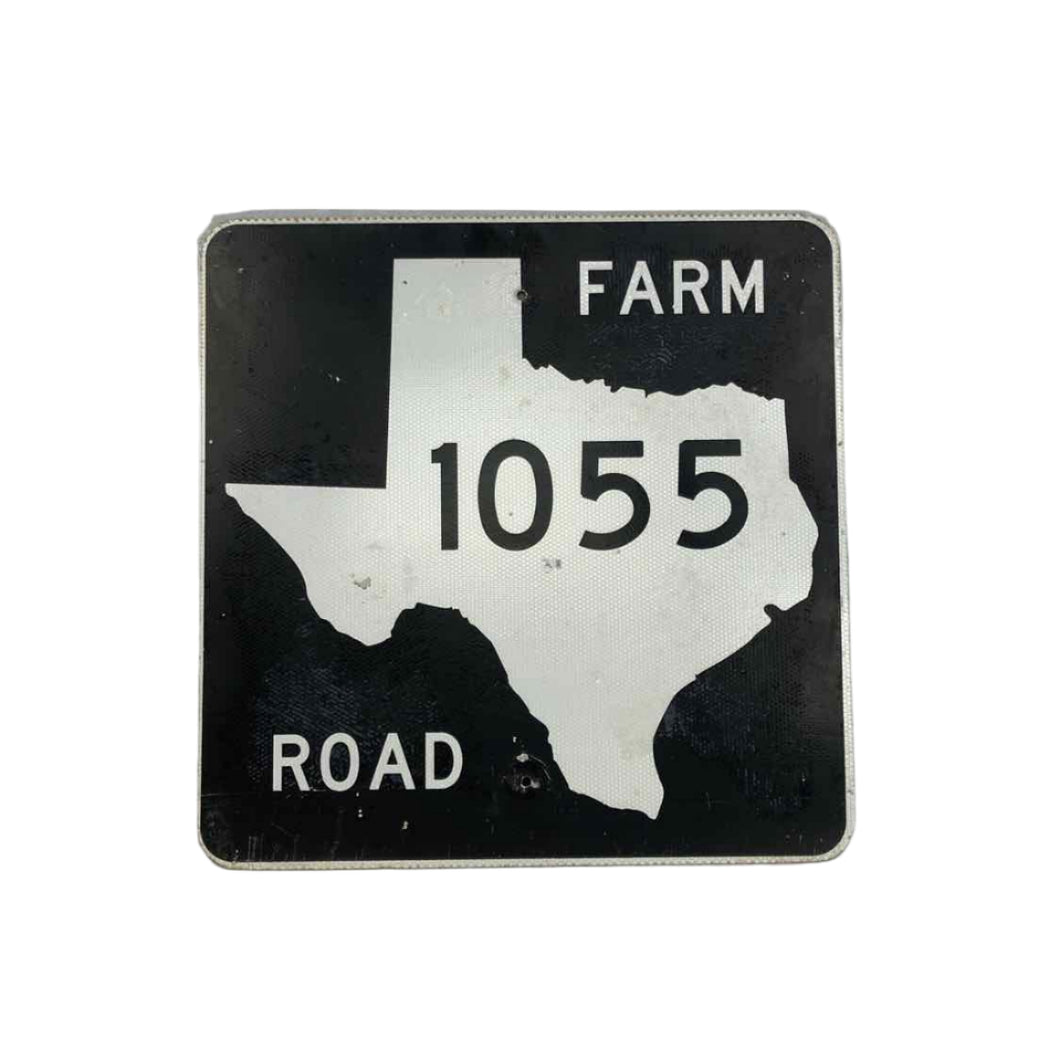 Texas Farm Road Sign