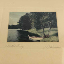 Load image into Gallery viewer, At the Ferry Rowboat Print