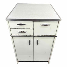 Load image into Gallery viewer, Metal 1940's Kitchen Cabinet