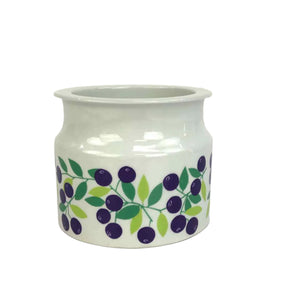 Blueberry Porcelain Jar